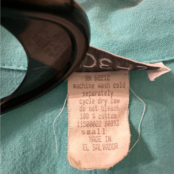 Ideas brand turquoise jumpsuit size small - Picture 9 of 9